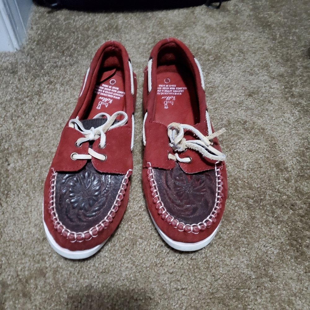 Kobler leather moccasins